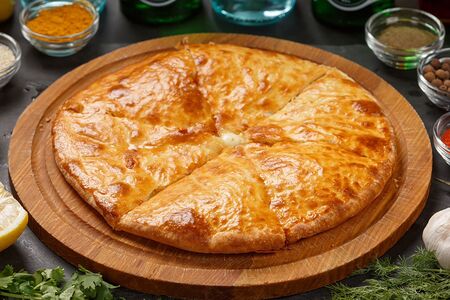 Хачапури кубдари со свининой