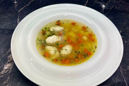 Суп с фрикадельками 