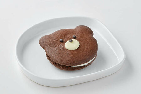 Мишка со сливочно-карамельным кремом