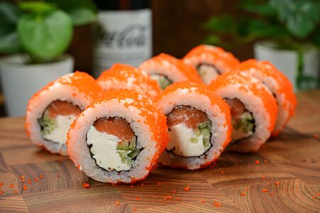 Калифорния с лососем