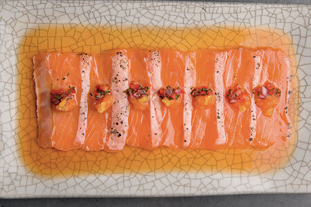 Татаки из лосося