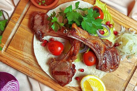 Шашлык из корейки ягненка