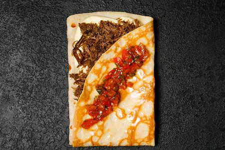 С рваной говядиной