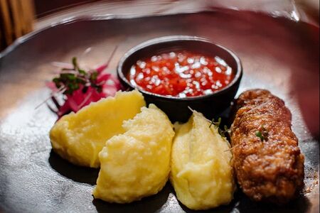 Люля с гарниром 