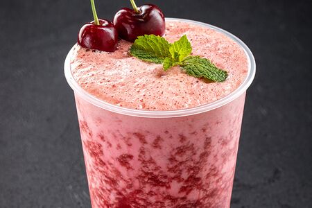 Вишня и мята