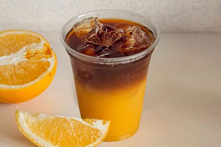 Бамбл на свежевыжатом апельсиновом соке