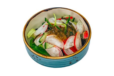 Салат Яркий постный