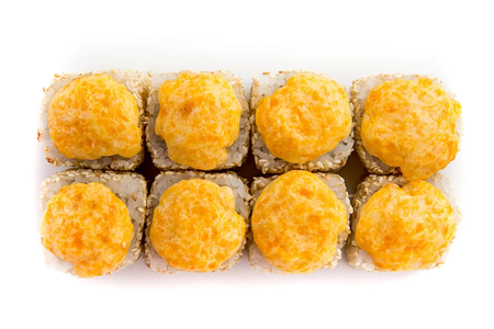 Запеченный ролл Сырный лосось