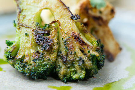 Обожженная цветная капуста