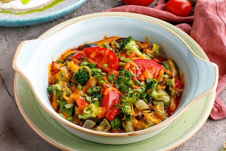 Овощная мучкалица с чеддером