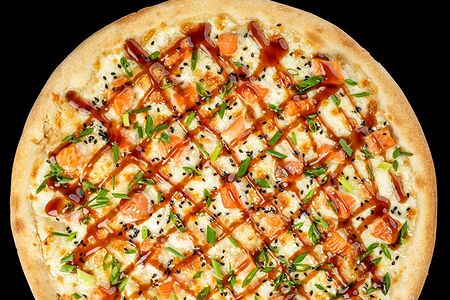 Пицца Терияки с лососем