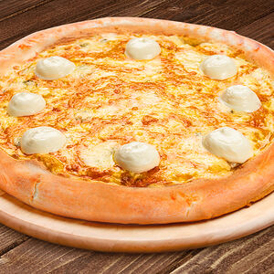 Пицца Кон Формаджио 30 см на тонком тесте