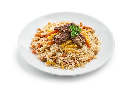 Плов с говядиной