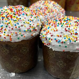 Кулич с изюмом