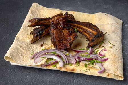 Шашлык из корейки барашка 