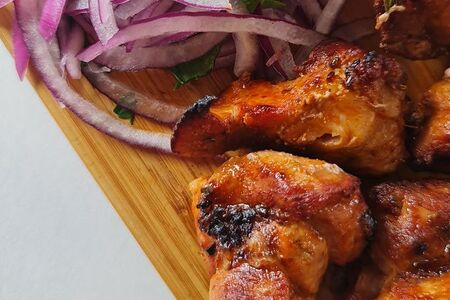 Шашлык из cвинoй шеи