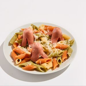 Макарошки с сосиской