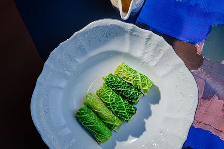 Ролитос с крабом и креветками