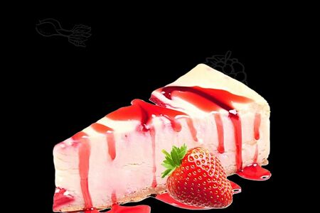 Чизкейк клубничный