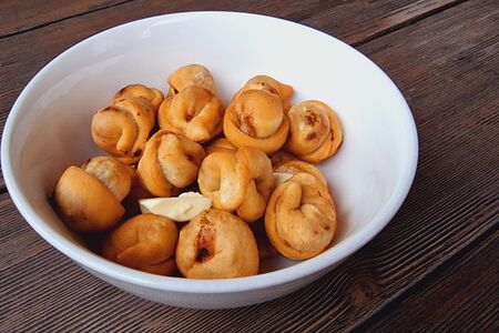 Жареные с языком