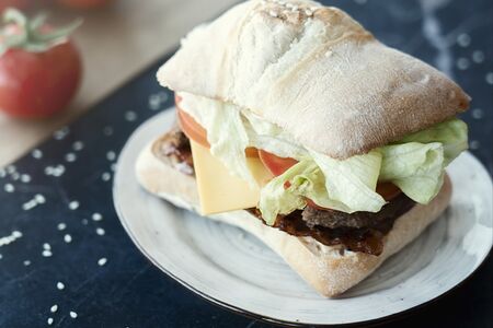 Мясной сэндвич