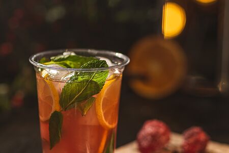 Лимонад Клубника-мята