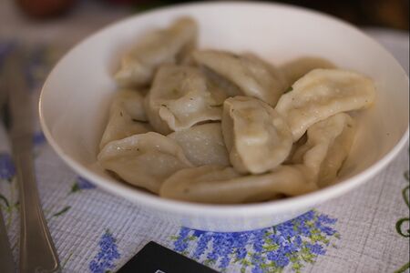 Вареники с картофелем и шпиком МAX