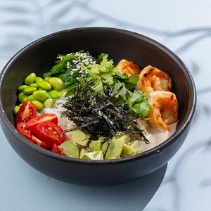 Поке с креветкой