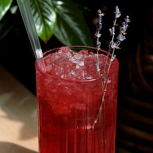 Лимонад Лаванда-вишня