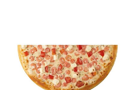 Сливочная с креветками половинка