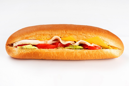 Багет с индейкой