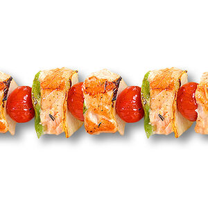 Шашлычки из лосося