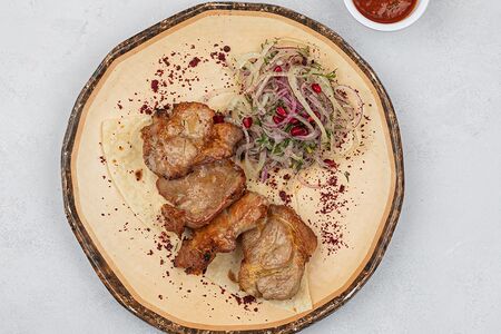 Шашлык из cвинoй мякоти