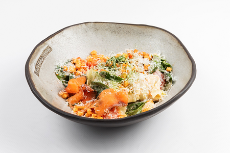 Салат Barista&Povarista с лососем