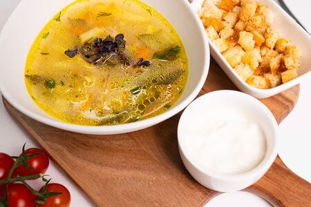 Гороховый с копченостями