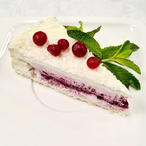 Торт кокосовый