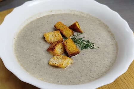 Суп-пюре грибной