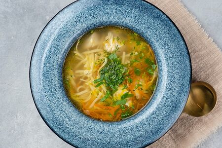 Суп-лапша с курицей