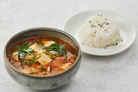 Корейский суп Кимчи