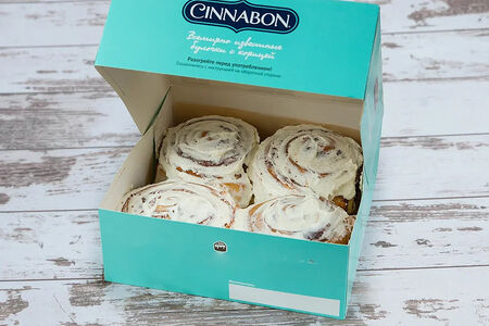 Синнапак 4 мини-булочки классические или шоколадные