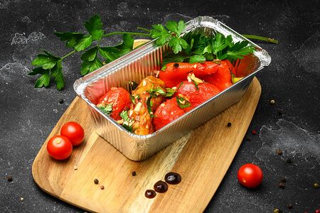 Овощи на мангале