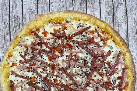 Пицца Мясное Трио 