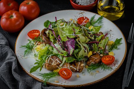 95. Теплый салат Император