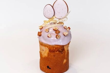 Кулич средний с украшением