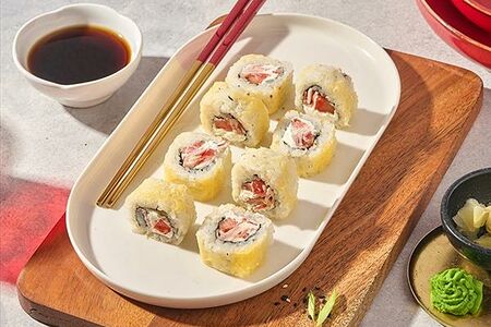 Ролл с беконом