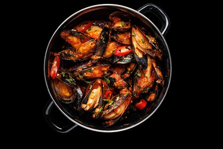 Мидии томатные