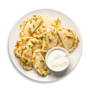 Вареники с картофелем