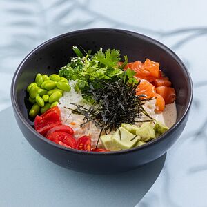 Поке с лососем