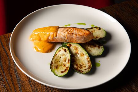 Стейк из лосося 