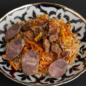 Плов с казы 